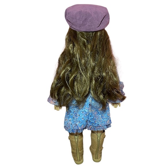American Girl Doll Retired Molly Doll Dressed as a Hippie - Picture 7 of 7